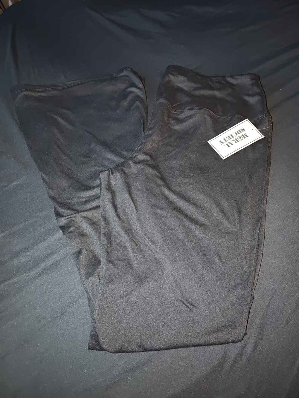 Moral Society Black Woman's Leggings 2XL